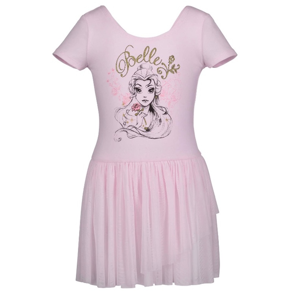 Disney Belle Cute Pink Leotard